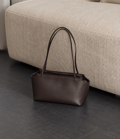 VENA Lambskin East-West Shoulder Bag