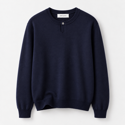 ELIO One-Button Textured Knit  - Men  (Unisex)