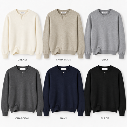 ELIO One-Button Textured Knit  - Men  (Unisex)