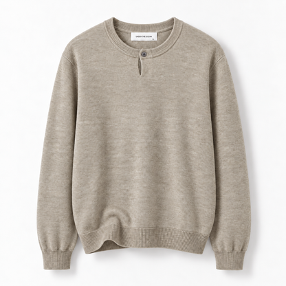 ELIO One-Button Textured Knit  - Men  (Unisex)