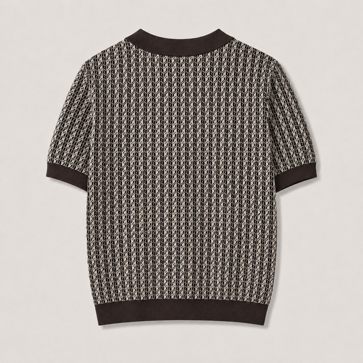 Heritage Geo Knit Polo - Men M / L