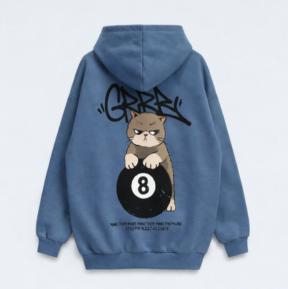 GRRA Graphic Hoodie  (UNISEX / WOMEN - OVERFIT)
