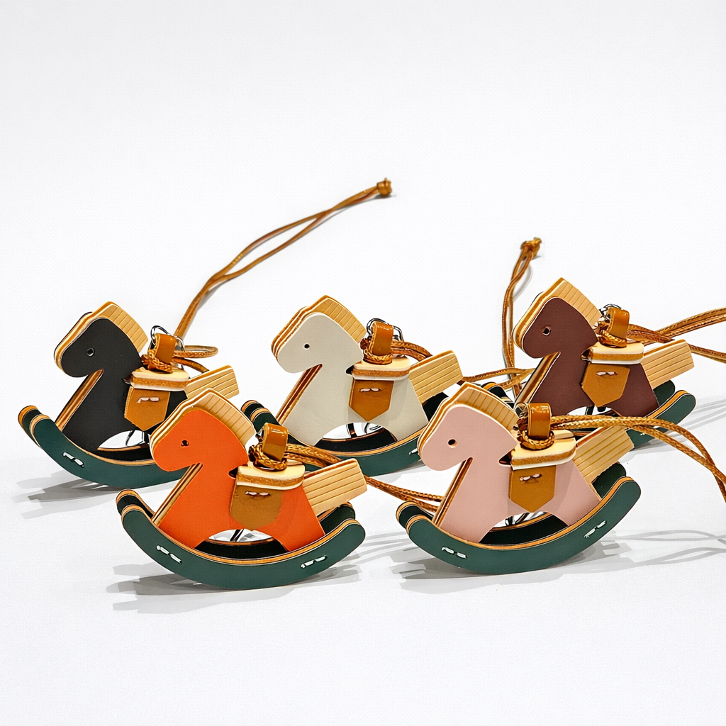 Rocking Horse Bag Charm & Keychain