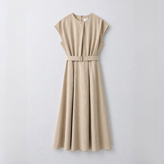 RENE Textured A-Line Midi Dress - Women One Size
