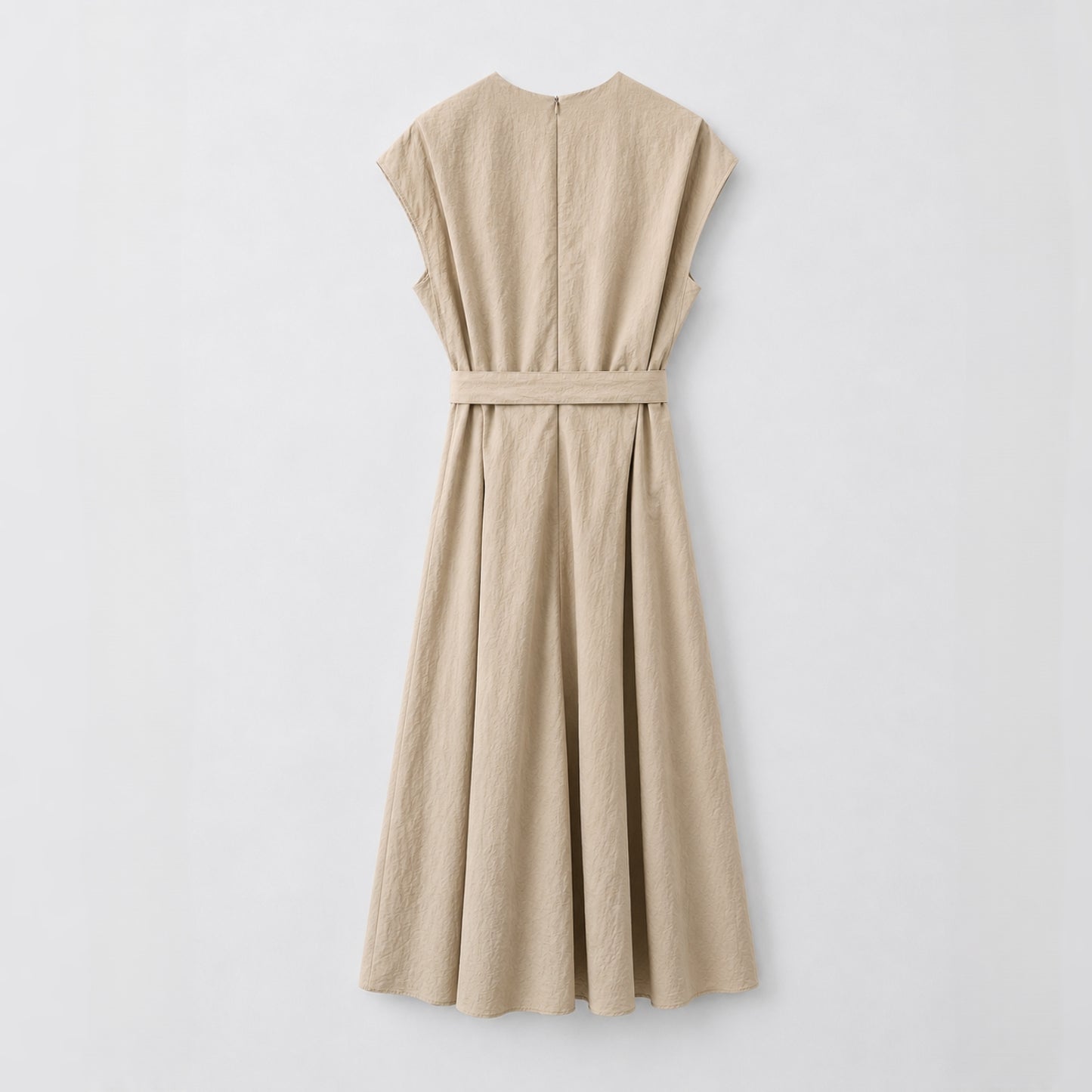RENE Textured A-Line Midi Dress - Women One Size
