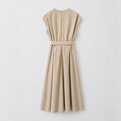 RENE Textured A-Line Midi Dress - Women One Size