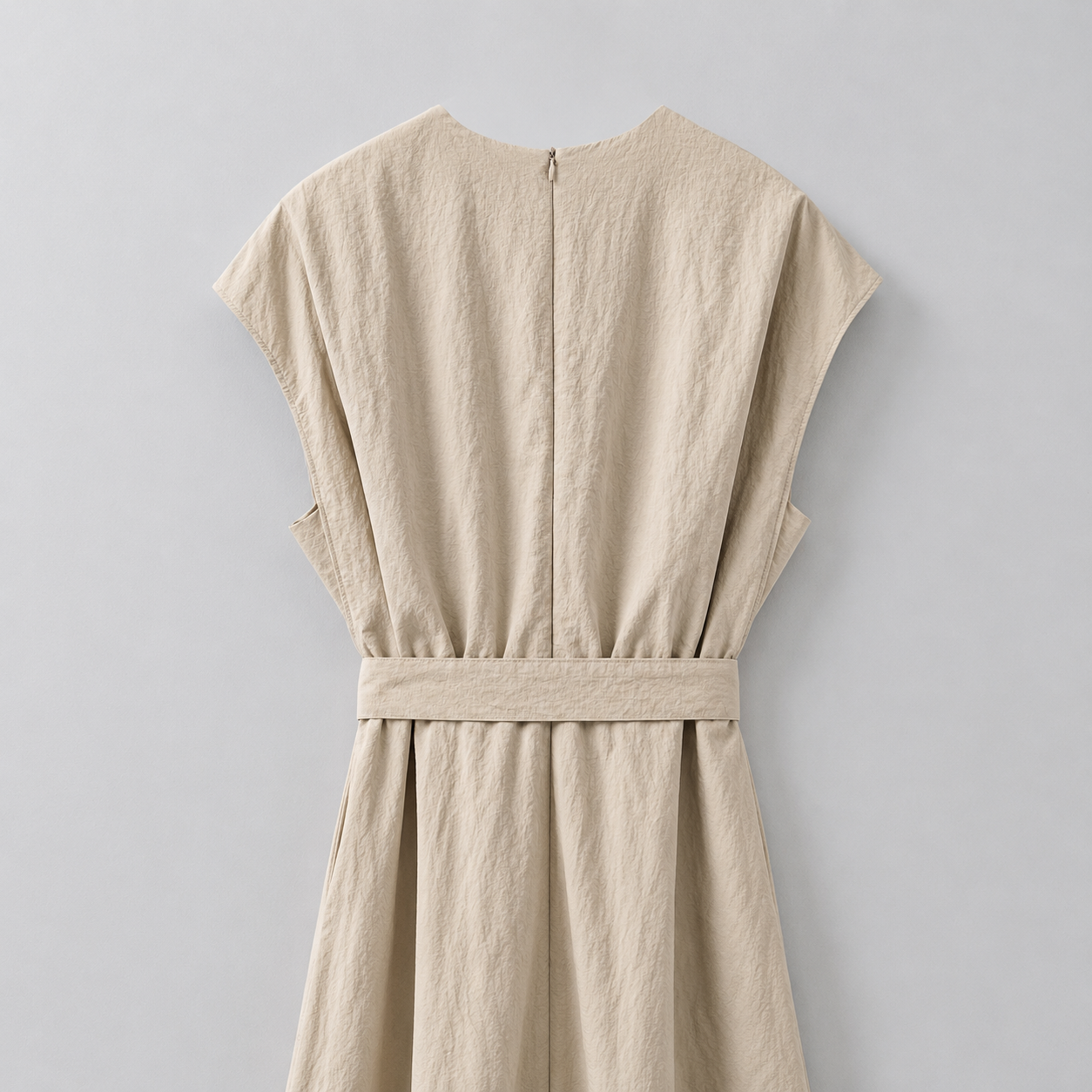 RENE Textured A-Line Midi Dress - Women One Size
