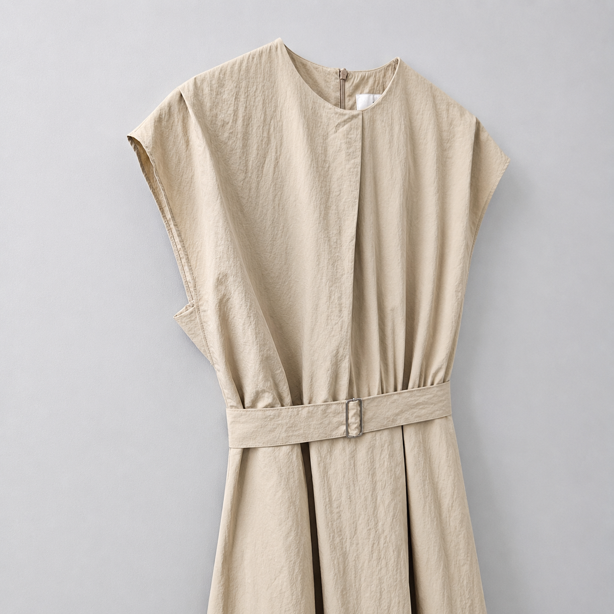 RENE Textured A-Line Midi Dress - Women One Size
