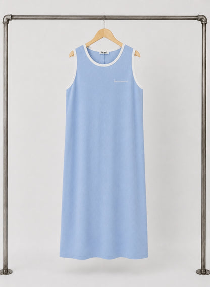 Vintage Ringer Tank Dress – Women One Size
