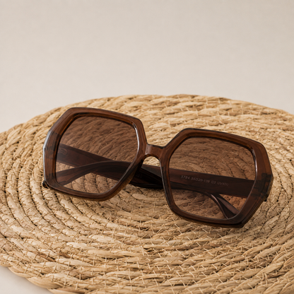 Luna Oversized Square Sunglasses