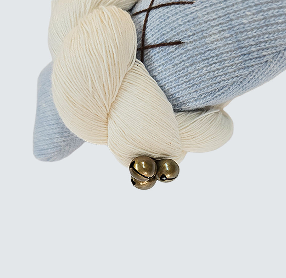 Guardian Fish Charm – Baby Blue (SMALL) | Korean Blessing Charm