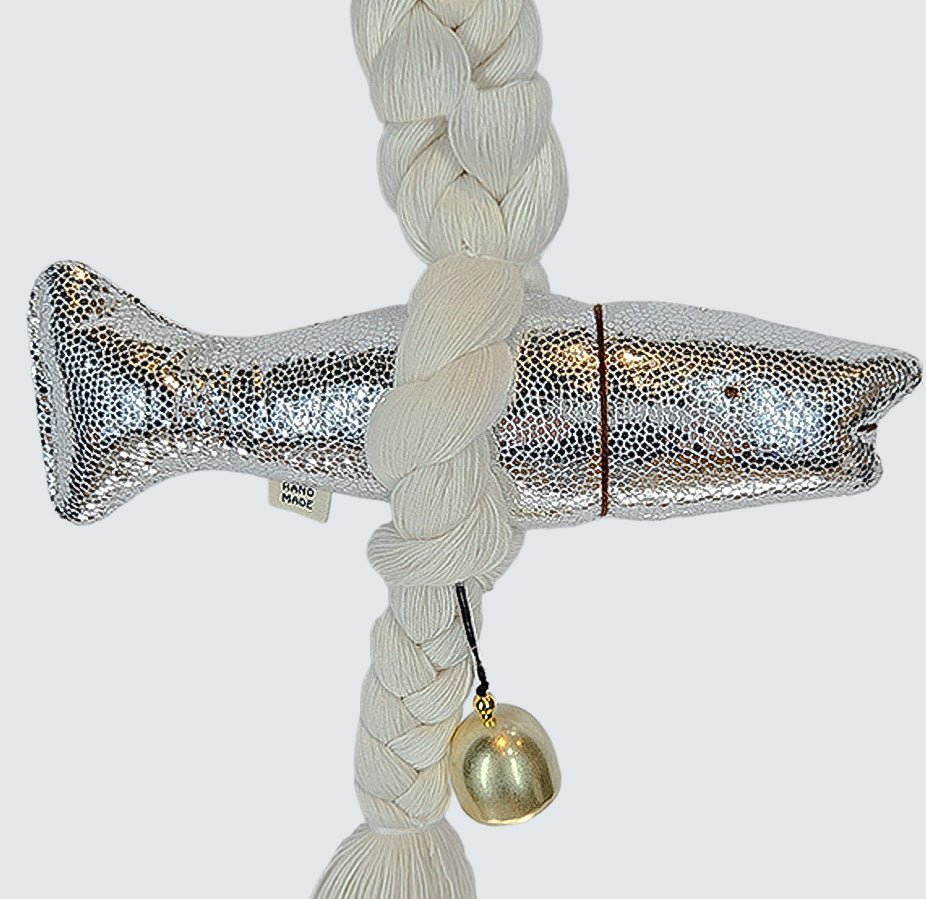 Guardian Fish Charm – Silver Shine (BIG) | Peace & Protection Charm