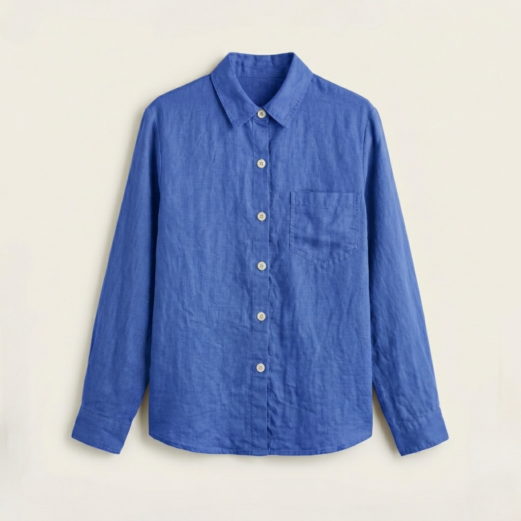 Soft Touch Premium Linen Shirt - Women One Size