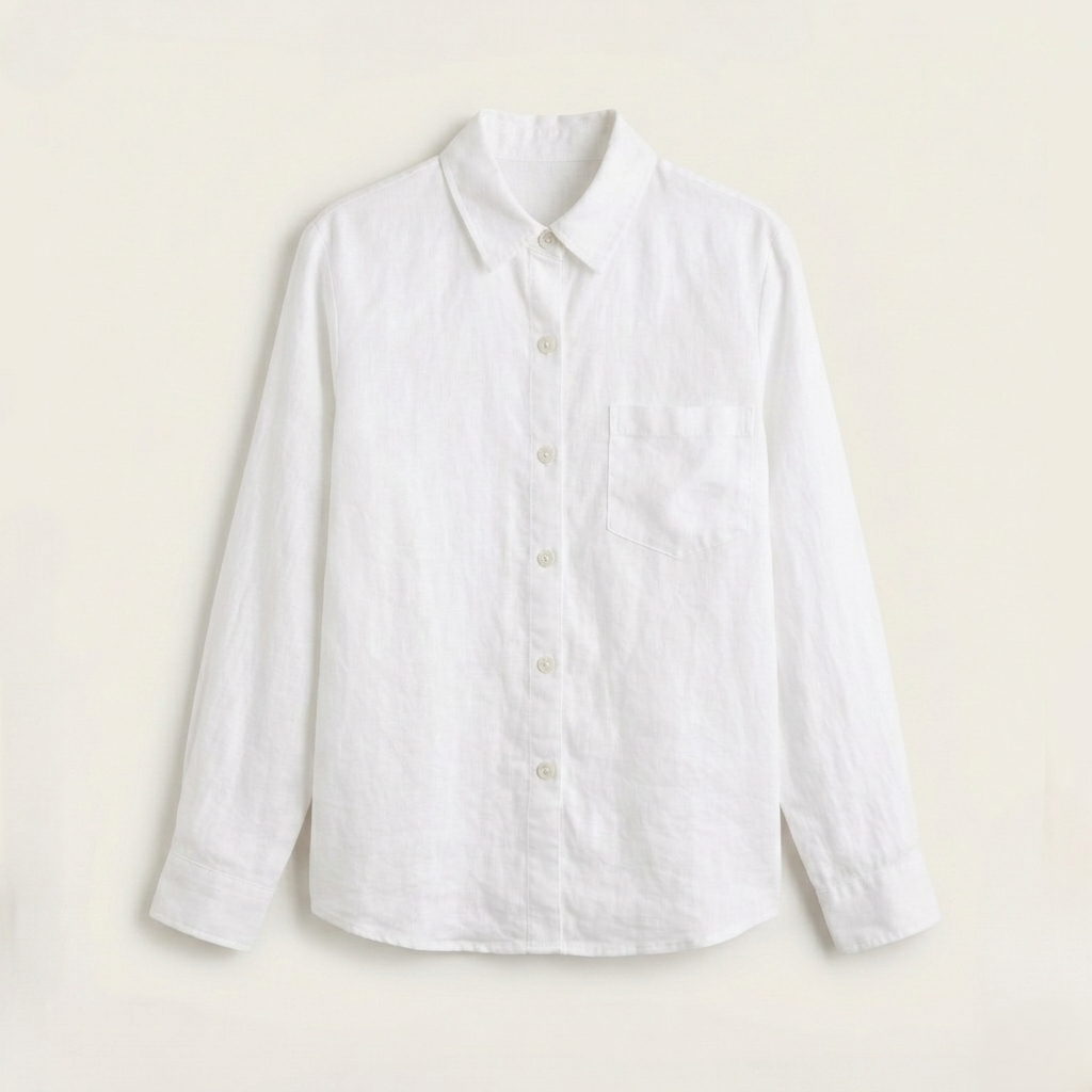 Soft Touch Premium Linen Shirt - Women One Size
