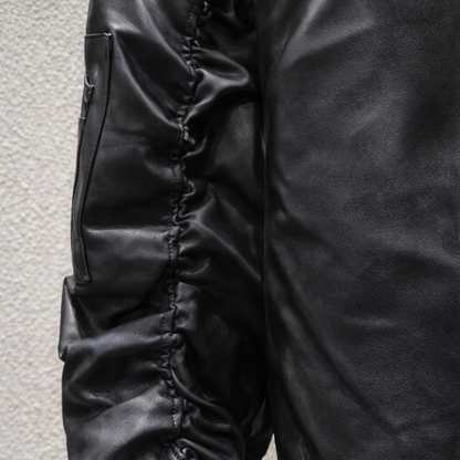 Attached-Layer Hooded Padded Jacket (Unisex)