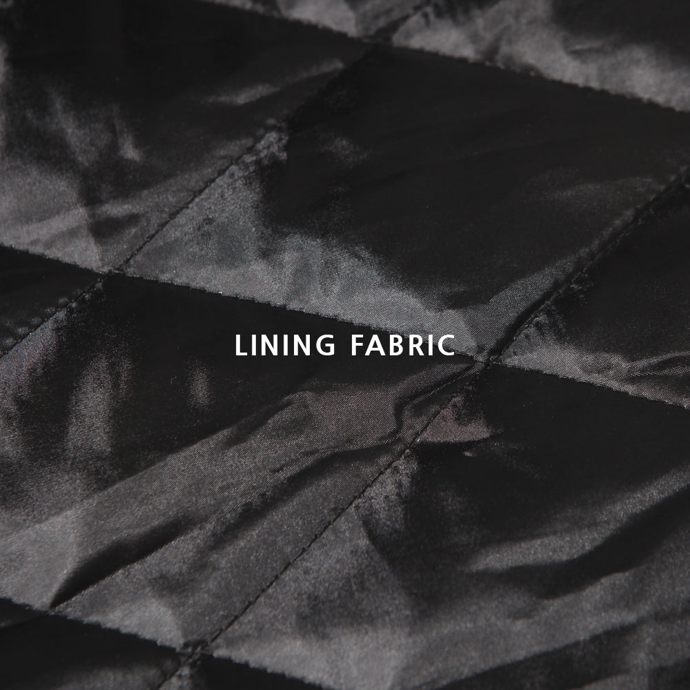 Attached-Layer Hooded Padded Jacket (Unisex)