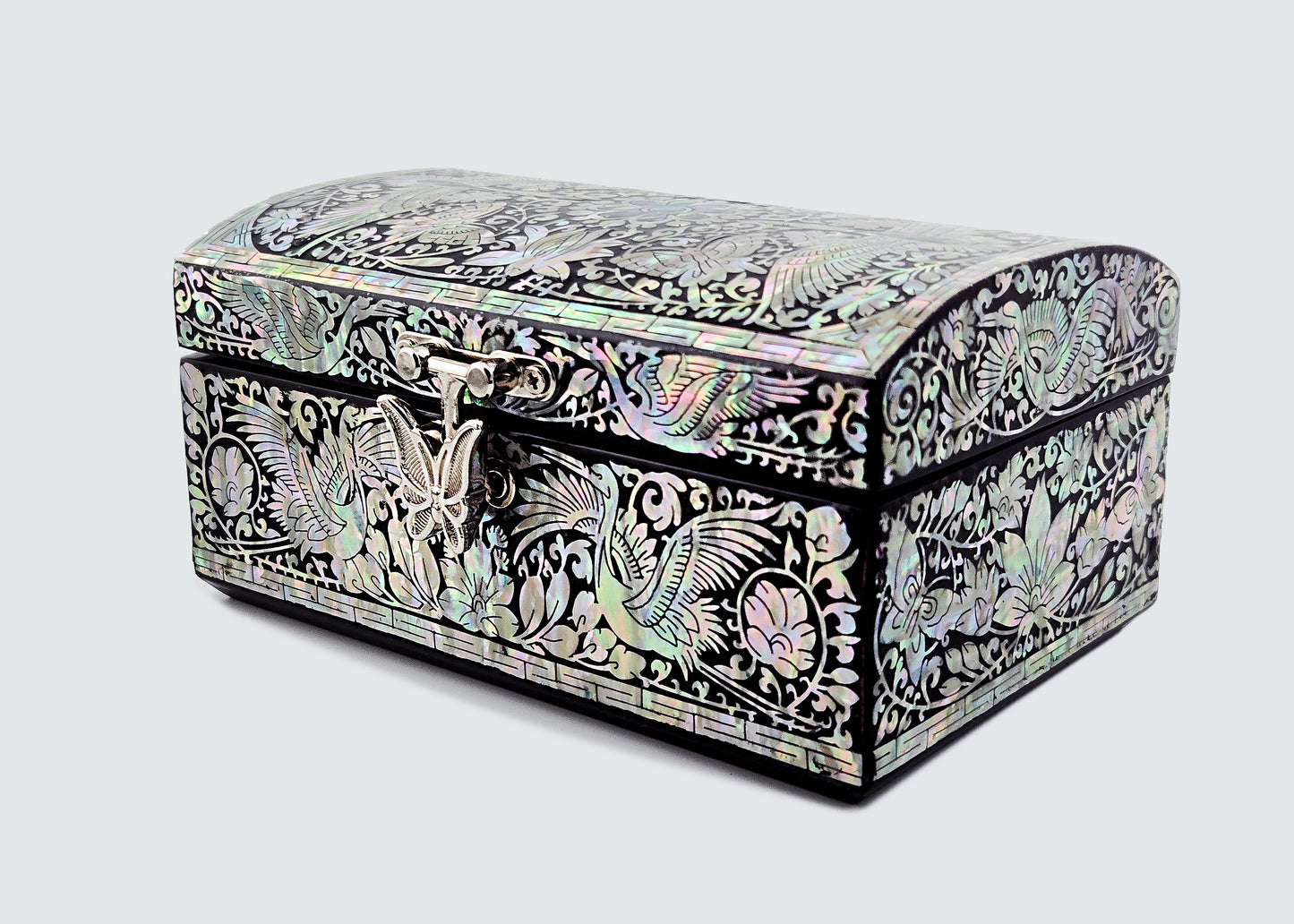 Jagae Mother-of-Pearl Premium Treasure Box – Black