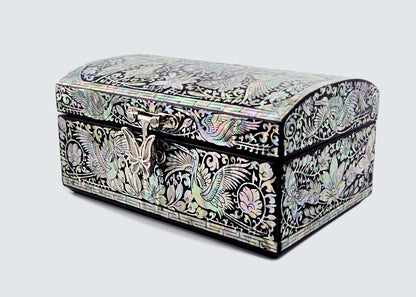 Jagae Mother-of-Pearl Premium Treasure Box – Black