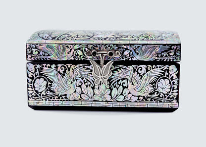 Jagae Mother-of-Pearl Premium Treasure Box – Black
