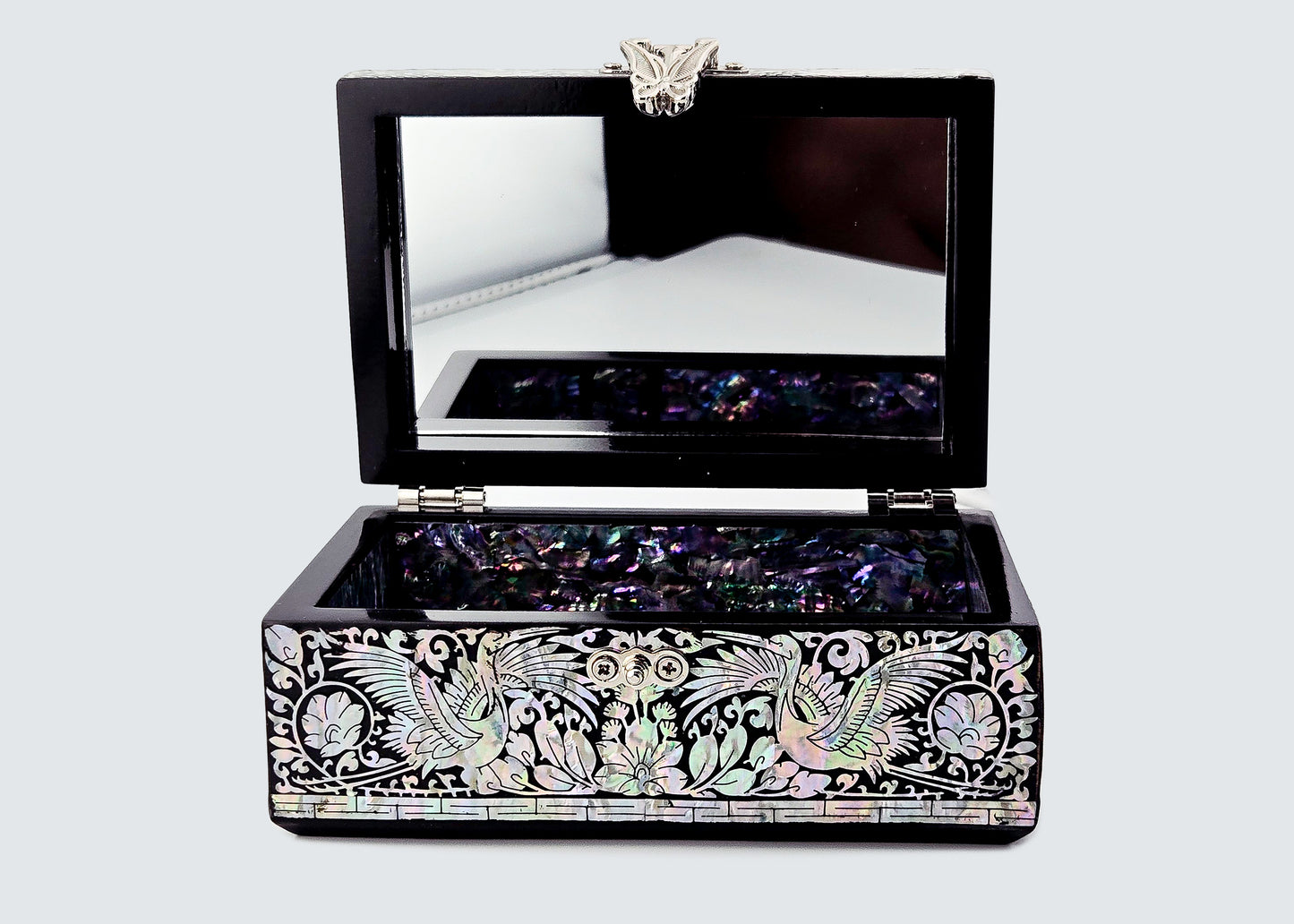 Jagae Mother-of-Pearl Premium Treasure Box – Black