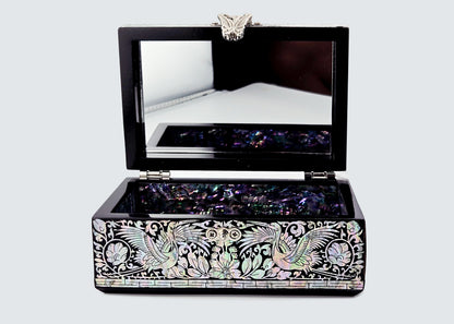 Jagae Mother-of-Pearl Premium Treasure Box – Black
