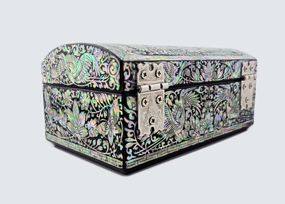 Jagae Mother-of-Pearl Premium Treasure Box – Black