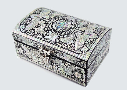 Jagae Mother-of-Pearl Premium Treasure Box – Black