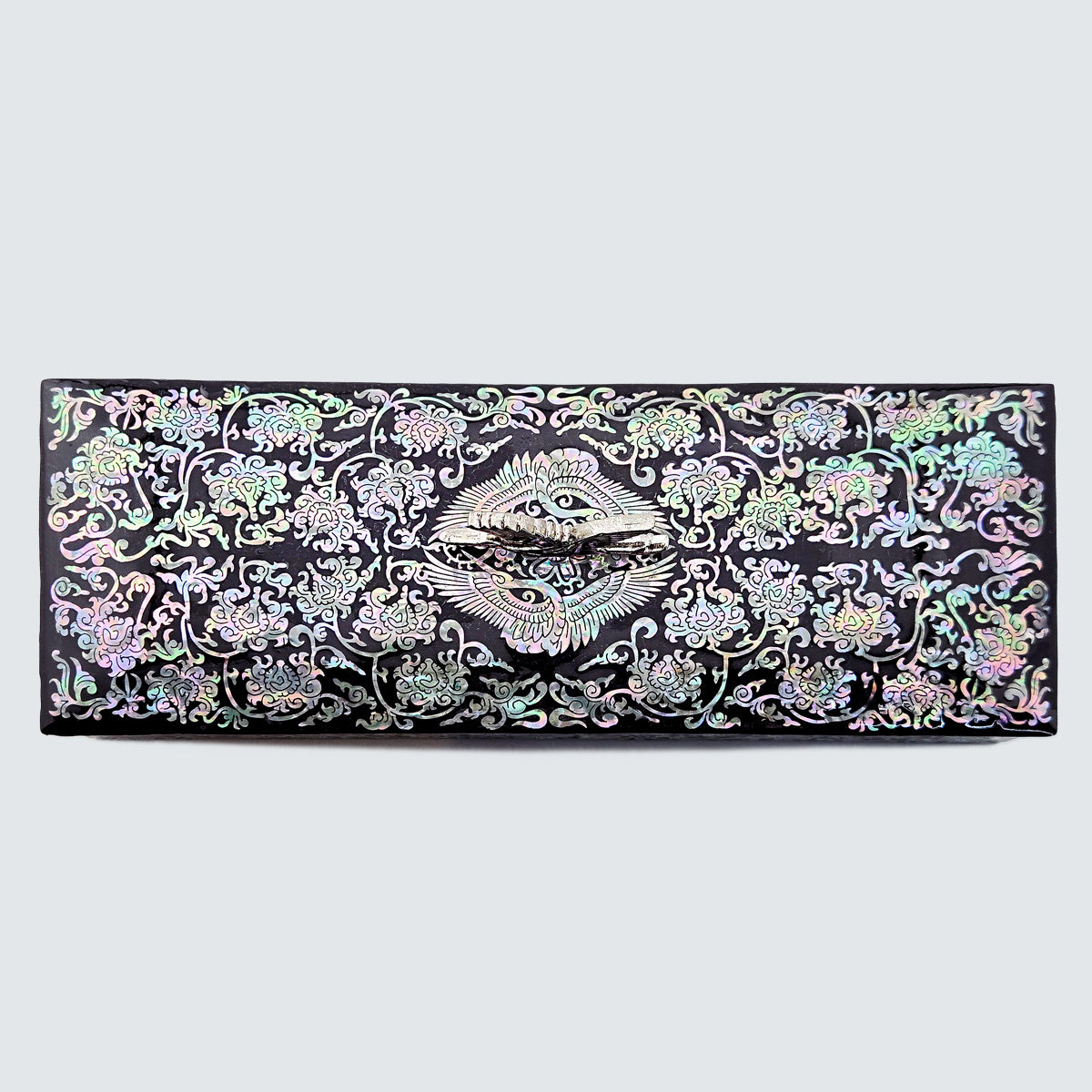 JAGAE Korean Mother-of-Pearl Long Box – Decorative Pen & Jewelry Case