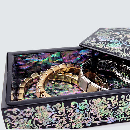 JAGAE Korean Mother-of-Pearl Long Box – Decorative Pen & Jewelry Case