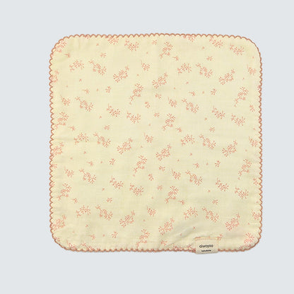 Pink Meadow Cotton Handkerchief