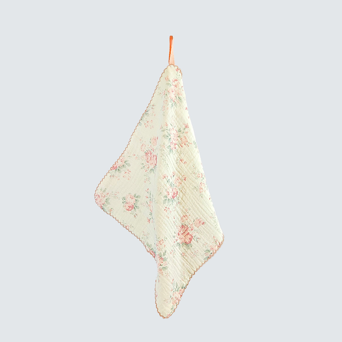 Rose Garden Cotton Gauze Handkerchief