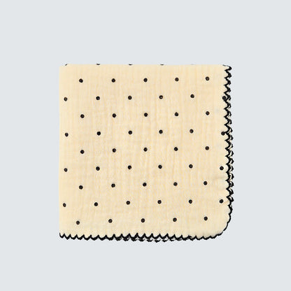Classic Dot Cotton Gauze Handkerchief