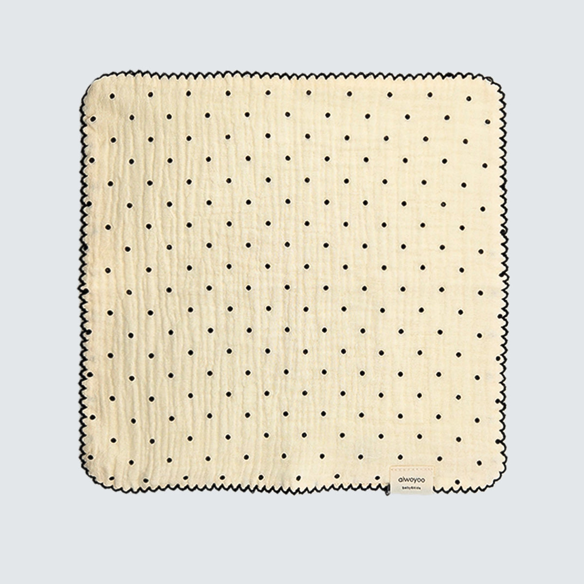 Classic Dot Cotton Gauze Handkerchief