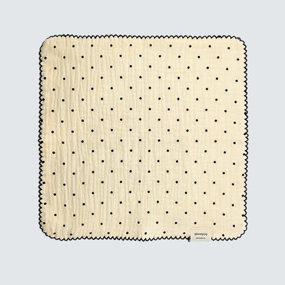 Classic Dot Cotton Gauze Handkerchief