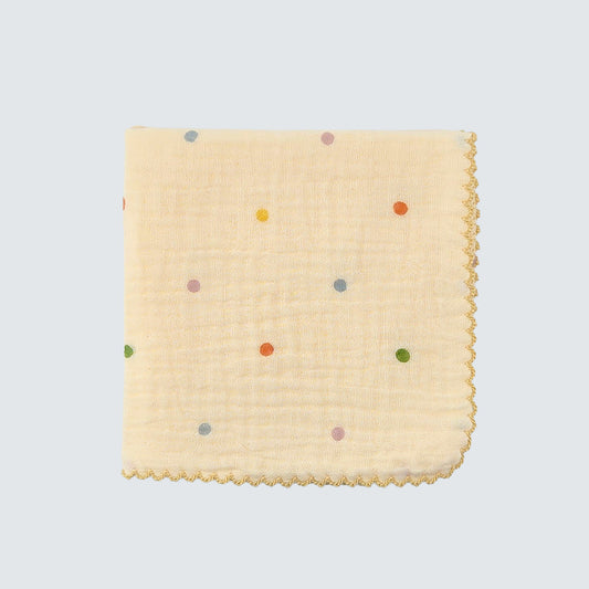Soft Confetti Cotton Gauze Handkerchief