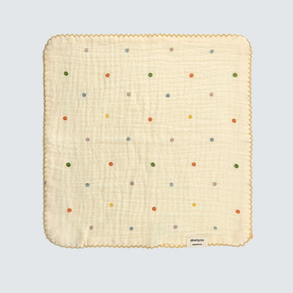 Soft Confetti Cotton Gauze Handkerchief