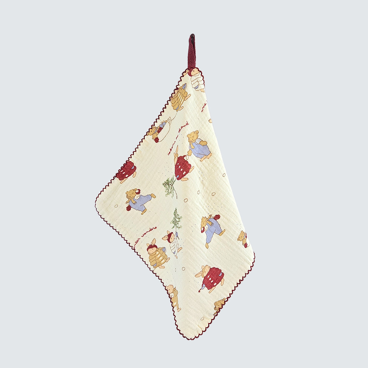 Winter Wander Cotton Gauze Handkerchief