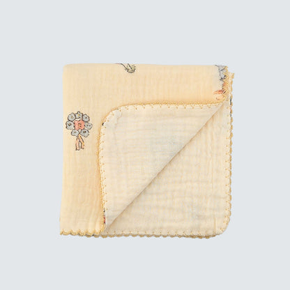 Story Rabbit Cotton Handkerchief