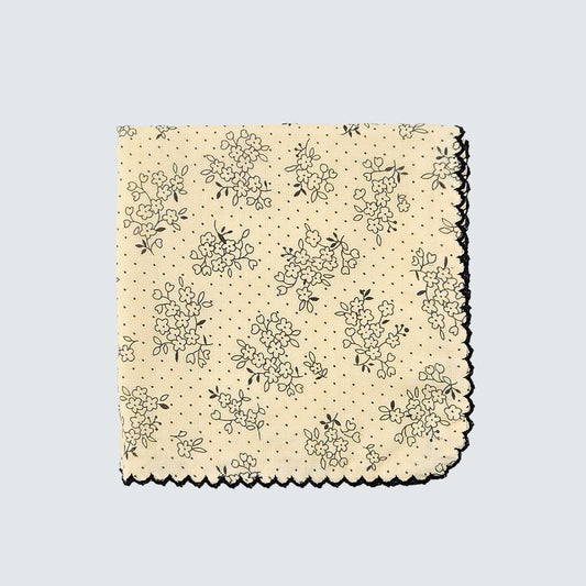 Petite Bloom Cotton Handkerchief