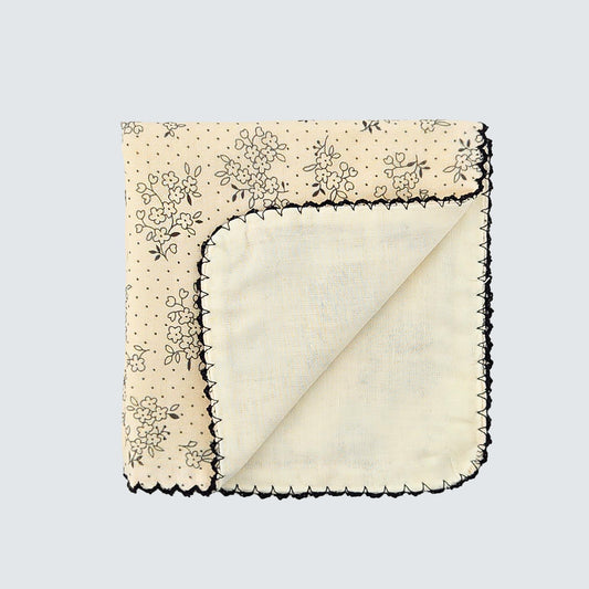 Petite Bloom Cotton Handkerchief