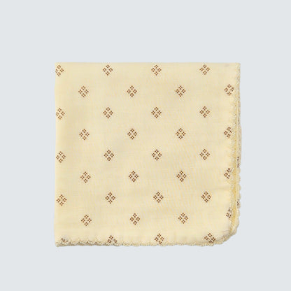 Soft Diamond Dot Cotton Handkerchief