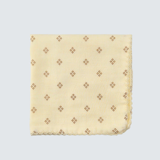 Soft Diamond Dot Cotton Handkerchief