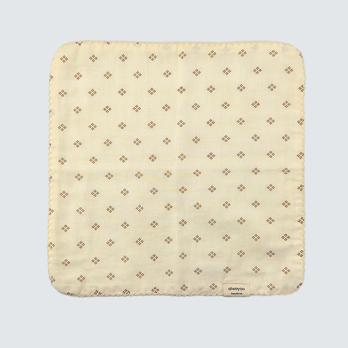 Soft Diamond Dot Cotton Handkerchief