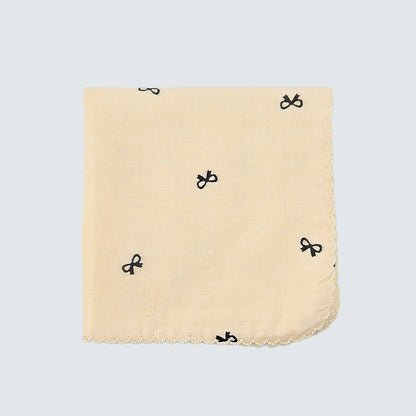 Petit Bow Cotton Handkerchief