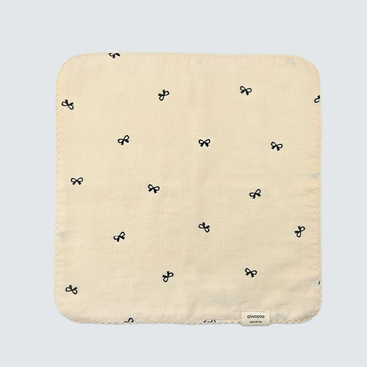 Petit Bow Cotton Handkerchief