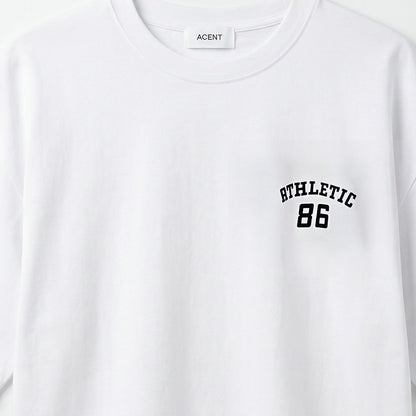 Athletic League 86 Graphic Cotton T-Shirt — (UNISEX / WOMEN – OVERFIT)