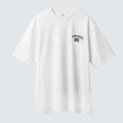 Athletic League 86 Graphic Cotton T-Shirt — (UNISEX / WOMEN – OVERFIT)