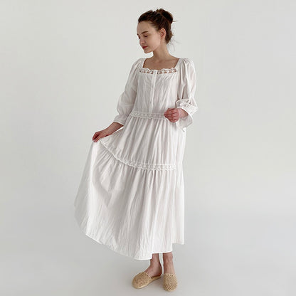 Scarlet Cotton Loungewear Dress