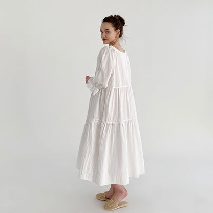Scarlet Cotton Loungewear Dress