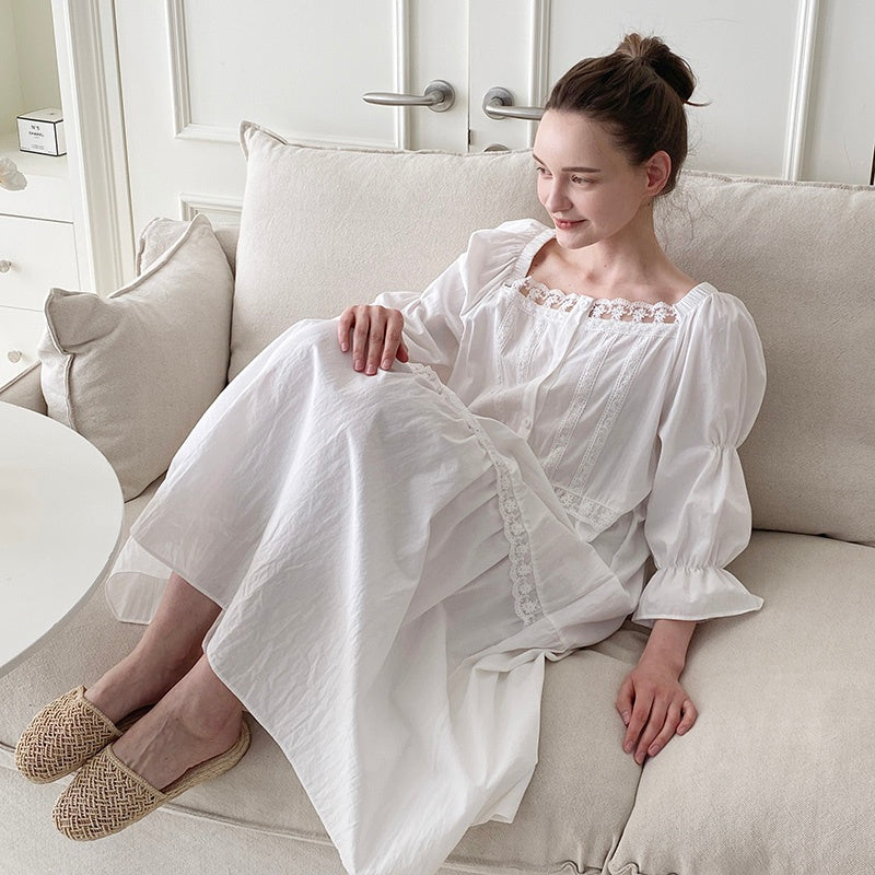 Scarlet Cotton Loungewear Dress